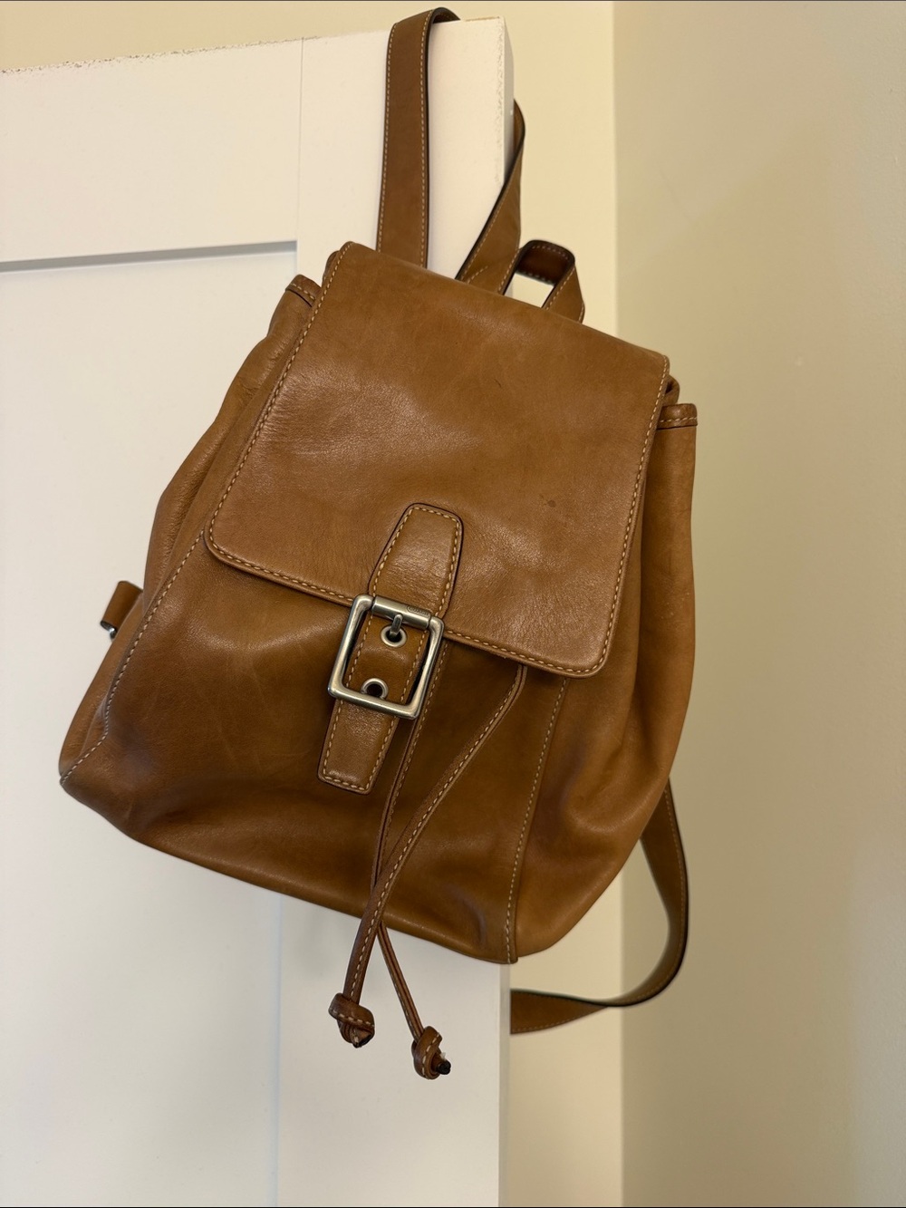 Coach Mini-Backpack Leather Purse